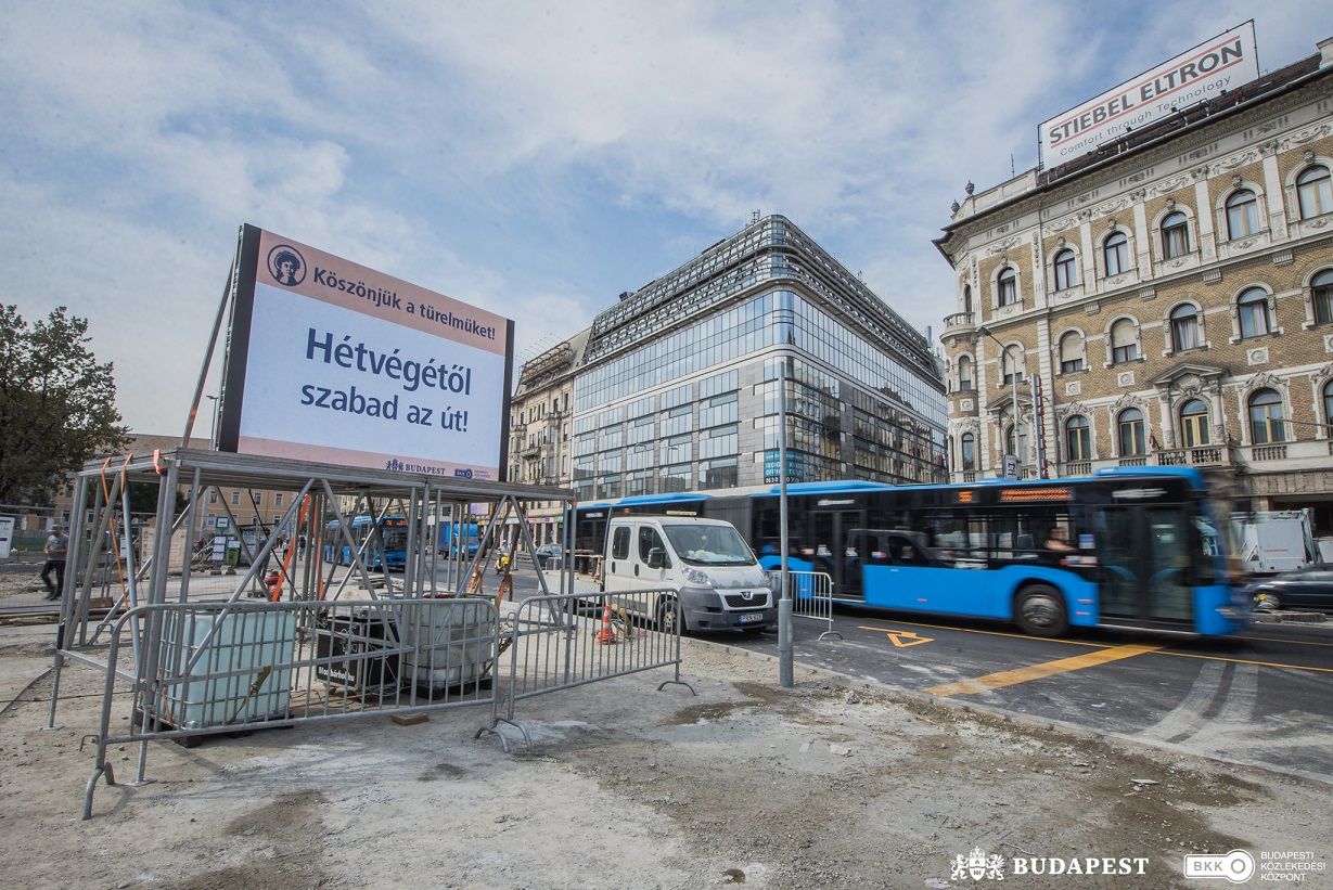 Hétvégétől ismét szabad az út!