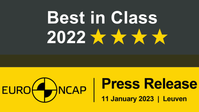 Az Euro NCAP közzétette 2022 rekordereinek eredményeit