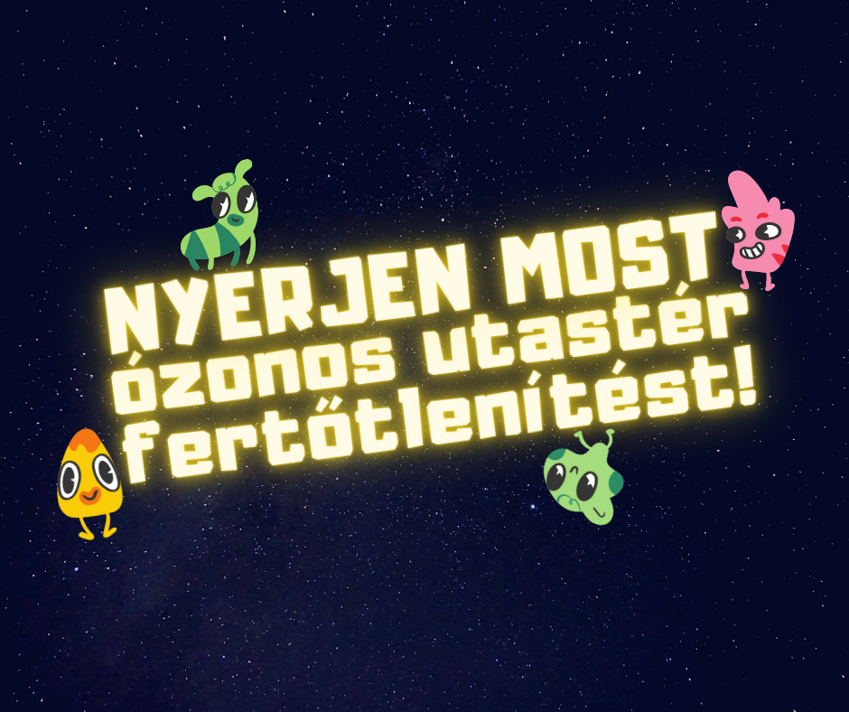 Töltse ki kérdőívünket és nyerjen ózonos utastér fertőtlenítést!